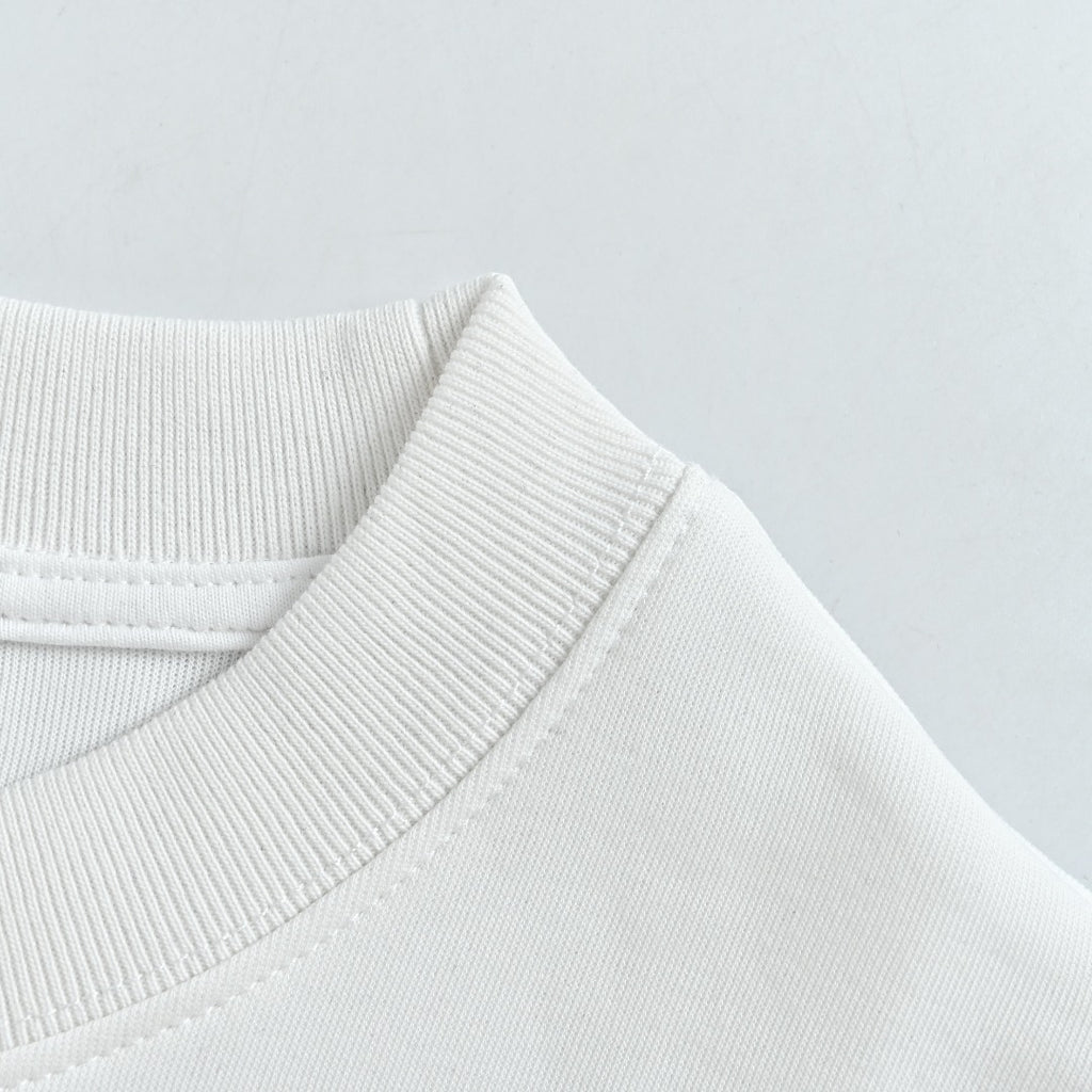 Fendi White Cartoon-Style Logo Crewneck Sweatshirt