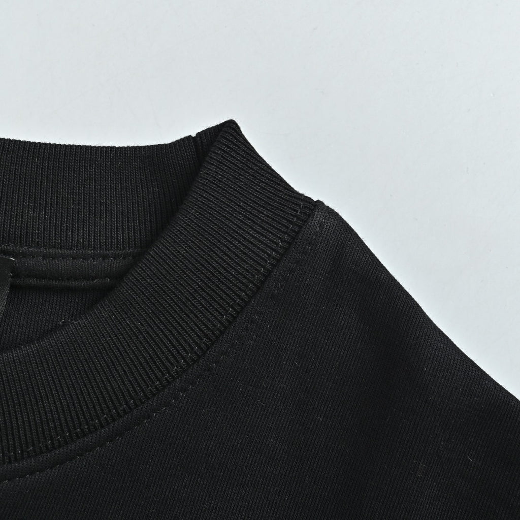 Fendi Black Cartoon-Style Logo Crewneck Sweatshirt