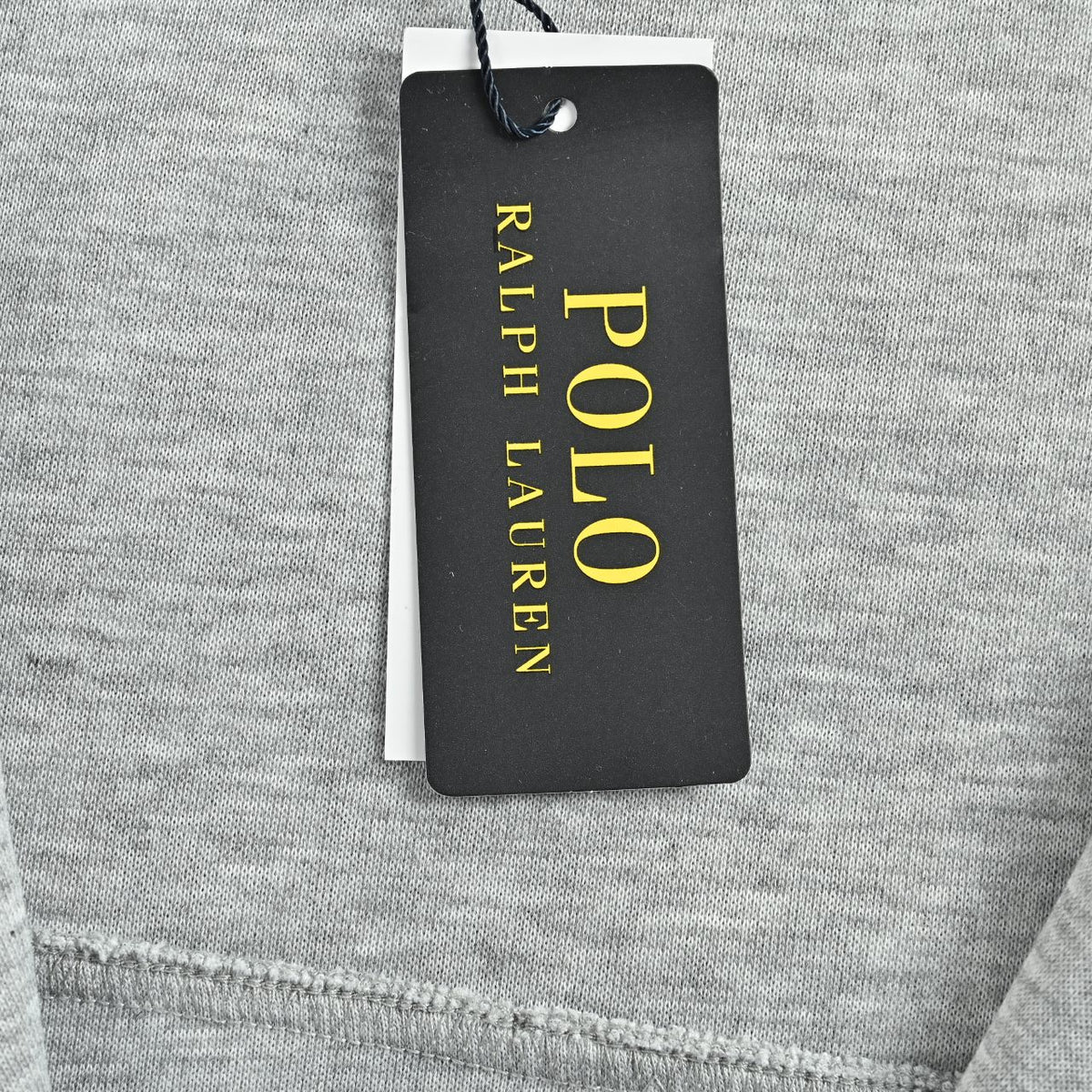 Ralph Lauren Embroidered Pony Stand-Collar Zip Jacket | Light Grey