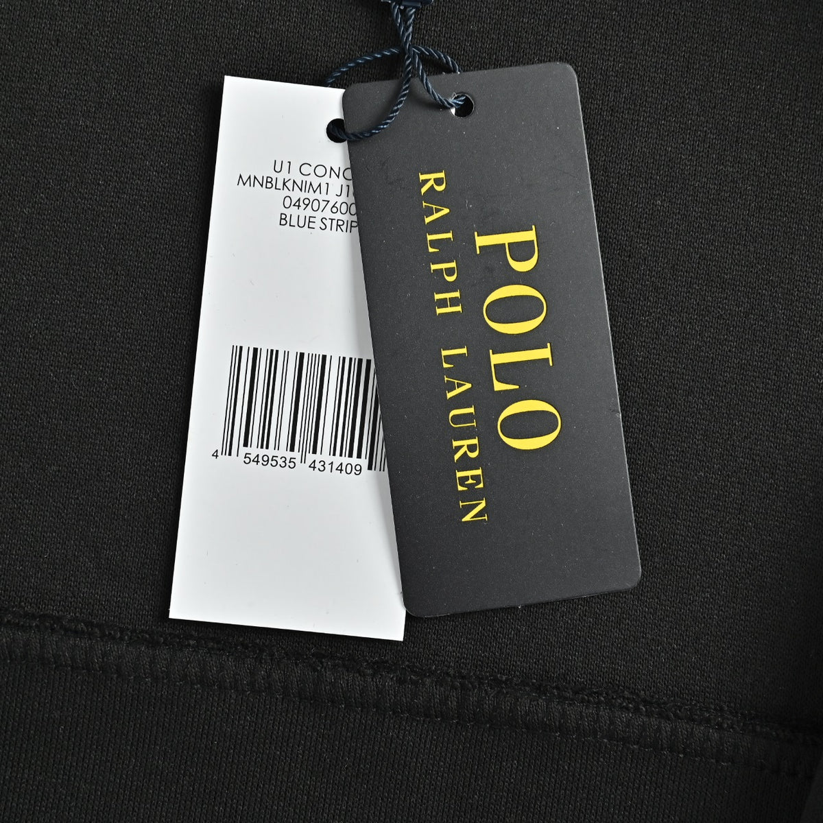 Ralph Lauren Embroidered Pony Stand-Collar Zip Jacket | Black