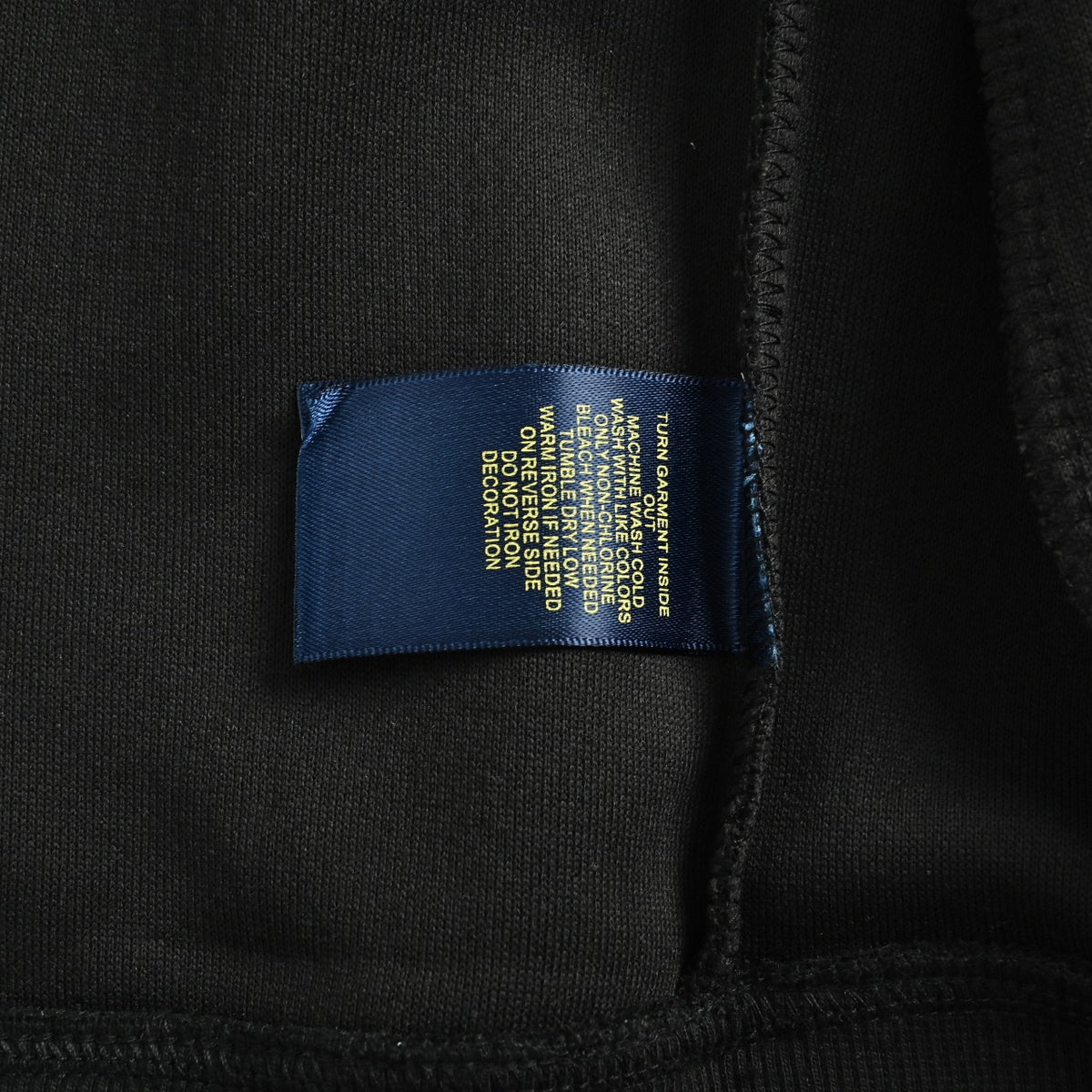 Ralph Lauren Embroidered Pony Stand-Collar Zip Jacket | Black