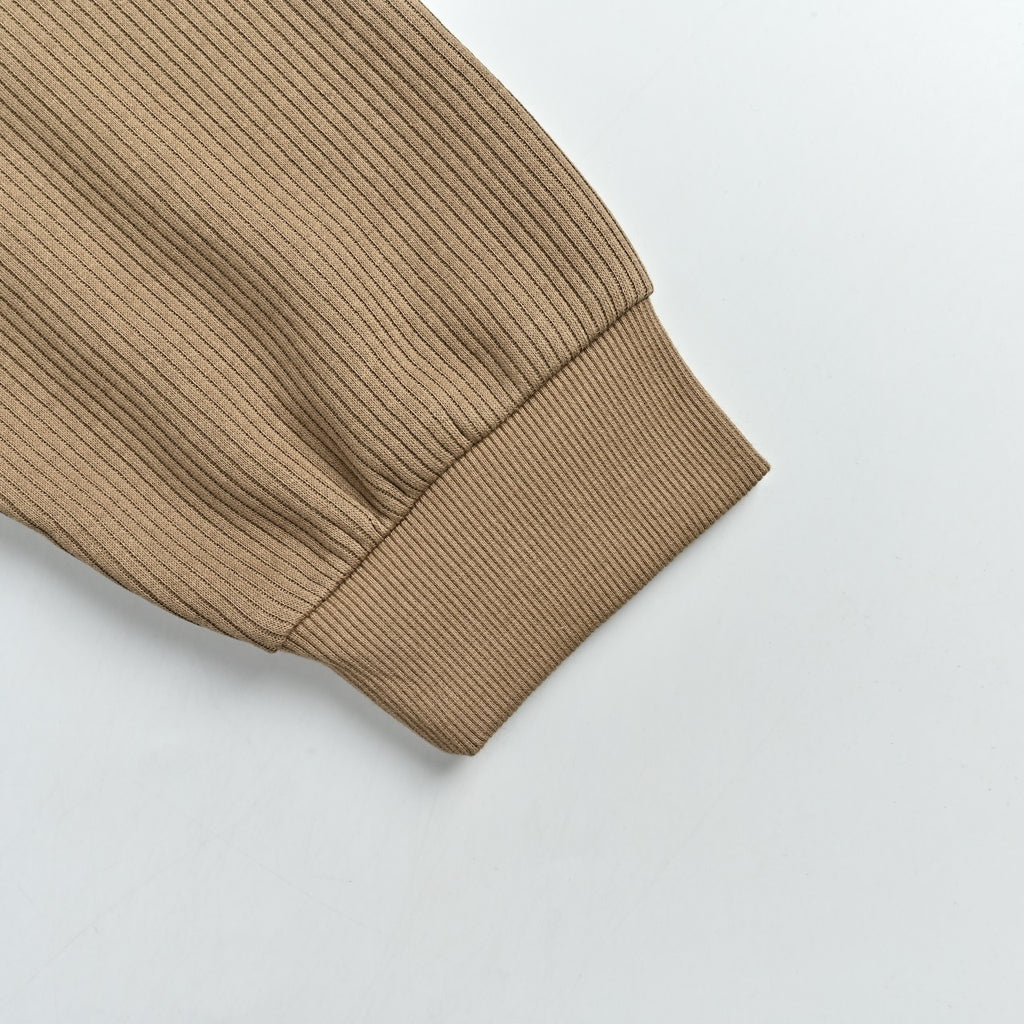 Ralph Lauren Embroidered Pony Stand-Collar Zip Jacket | Khaki