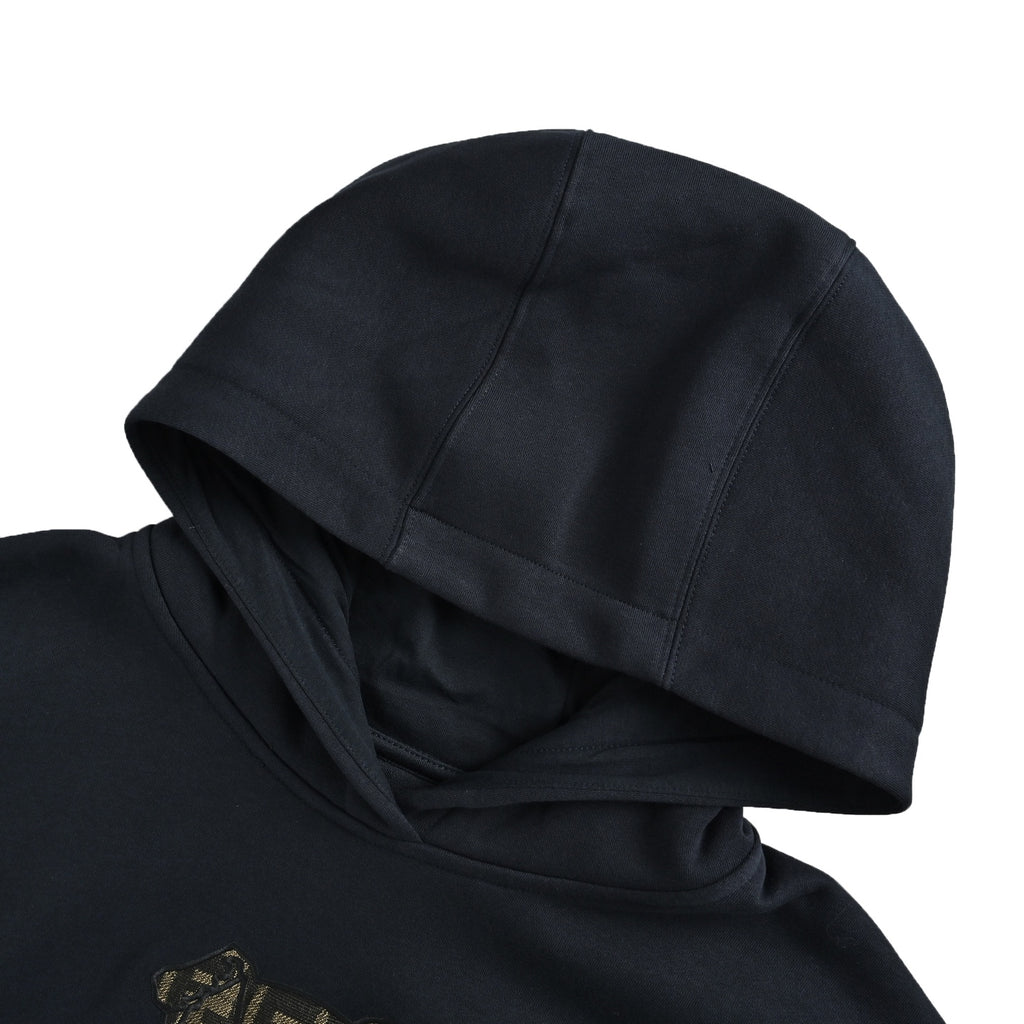 Fendi FF Monogram French Bulldog Appliqué Hoodie