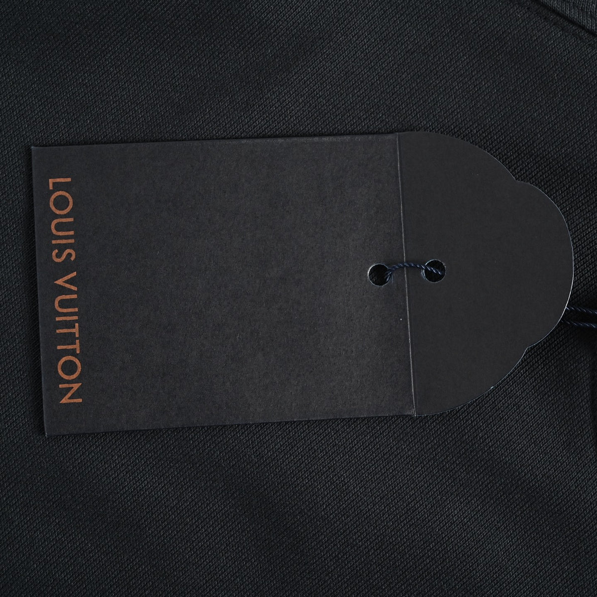 Louis Vuitton Leather-Patch Embroidered Crewneck Sweatshirt | Black