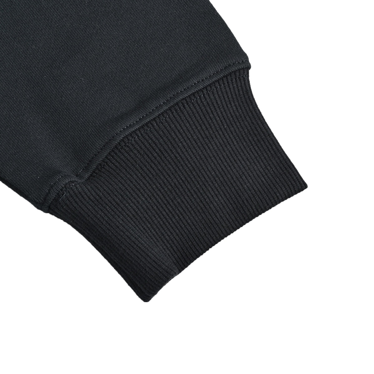 Louis Vuitton Leather-Patch Embroidered Crewneck Sweatshirt | Black