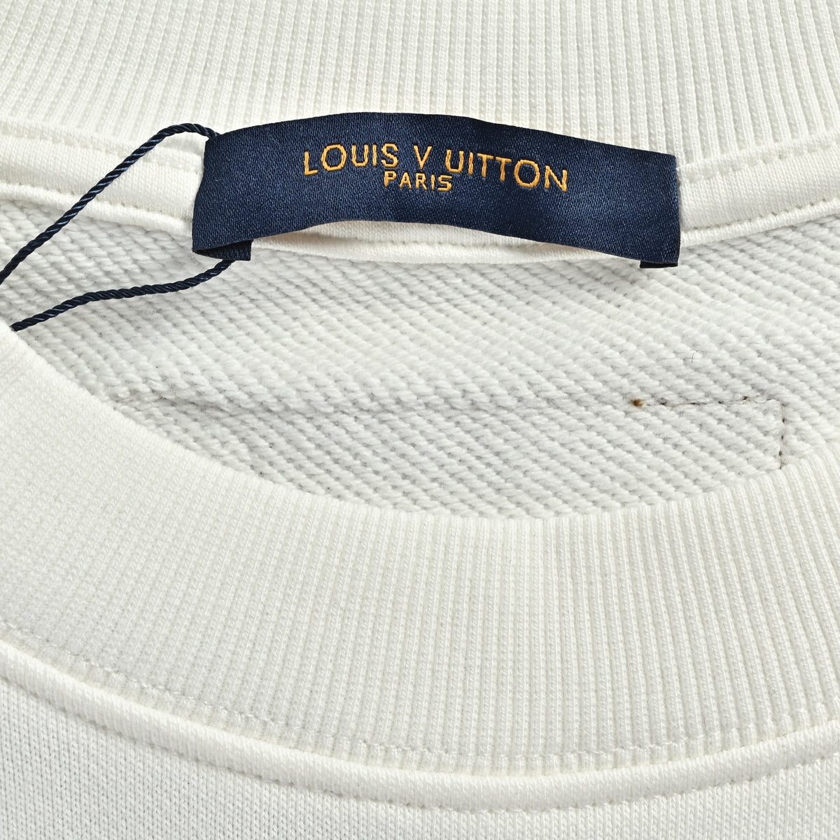 Louis Vuitton Multicolor Monogram Embroidered Crewneck Sweatshirt | White