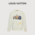 Louis Vuitton Graffiti Pumpkin Crewneck Sweatshirt | Black
