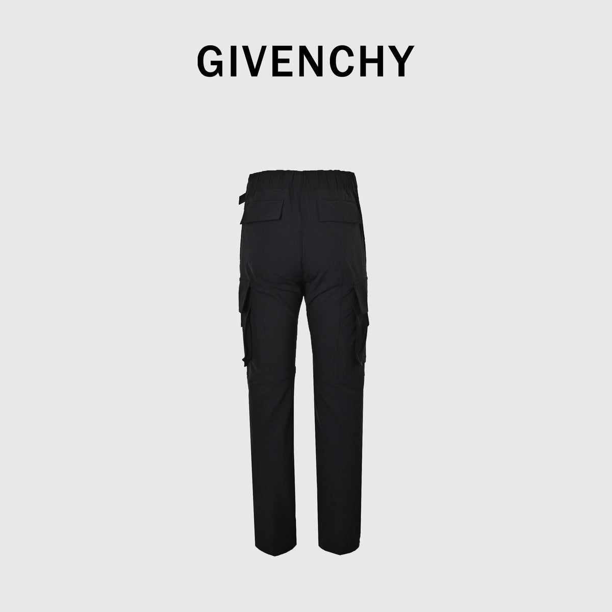 Givenchy 4G Waist-Buckle Cargo Pants | Black