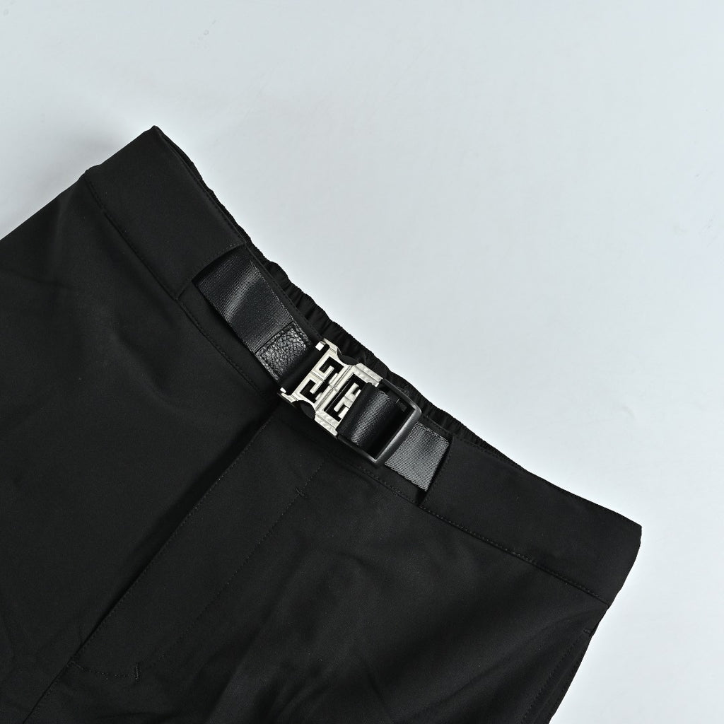Givenchy 4G Waist-Buckle Cargo Pants | Black
