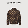 Louis Vuitton Monogram Teddy Fleece Zip Jacket | Dark Brown