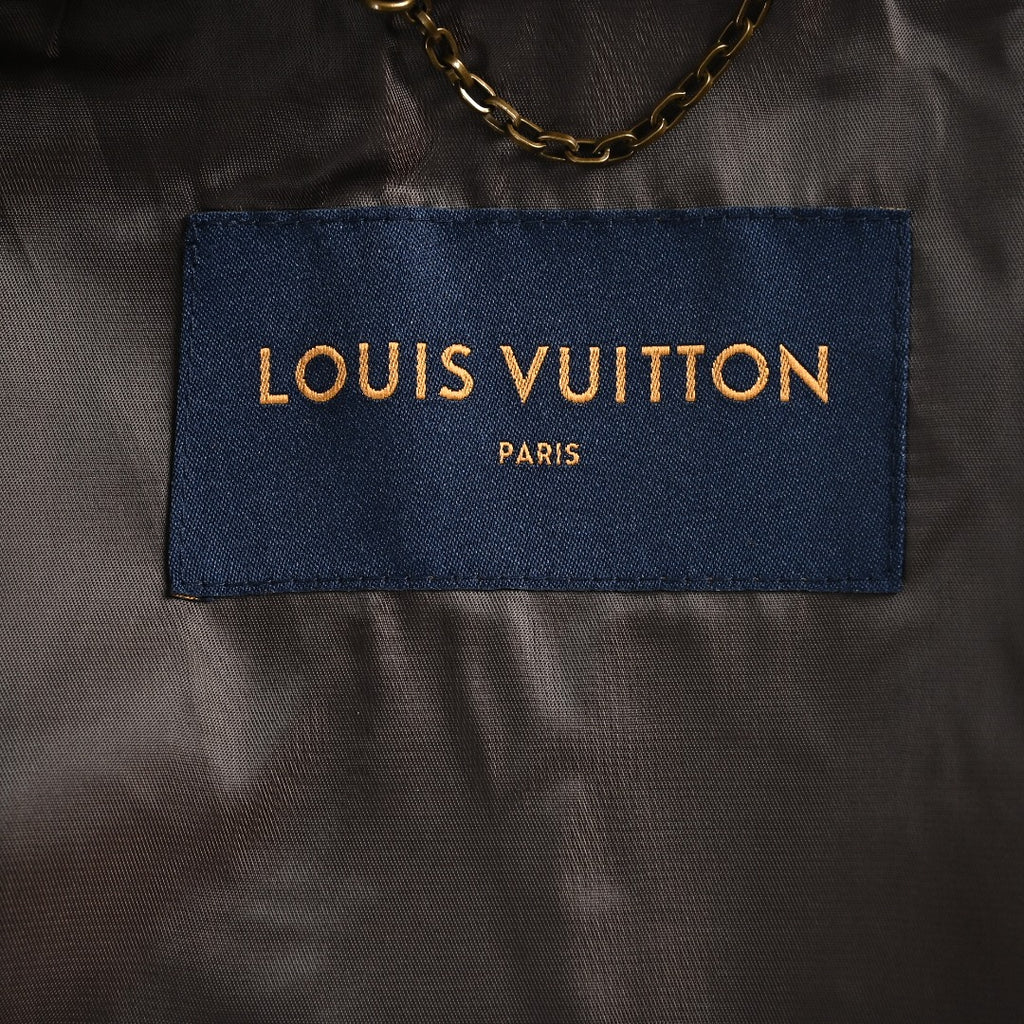 Louis Vuitton Monogram Teddy Fleece Zip Jacket | Dark Brown