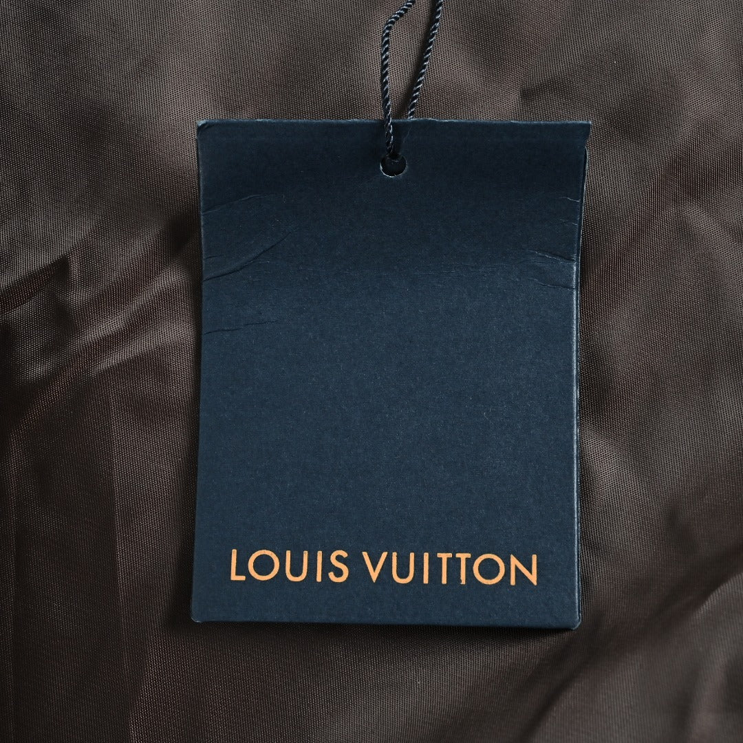 Louis Vuitton Monogram Teddy Fleece Zip Jacket | Dark Brown