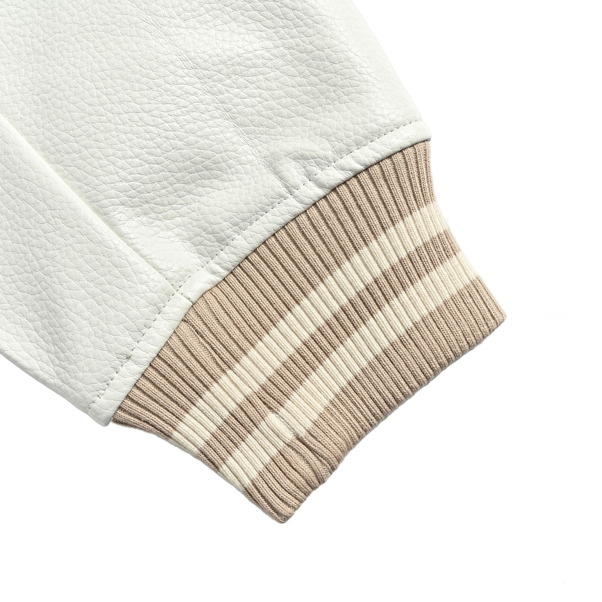 Louis Vuitton Animal-Embroidered Varsity Jacket | Beige & Ivory