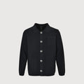 Chrome Hearts Cross & Gothic-Letter Embroidered Cardigan Jacket | Black