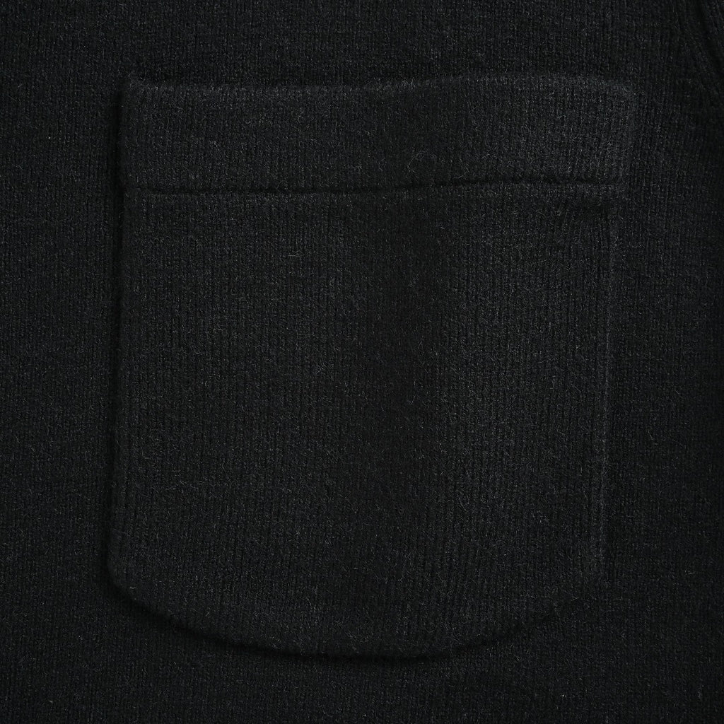 Chrome Hearts Cross & Gothic-Letter Embroidered Cardigan Jacket | Black