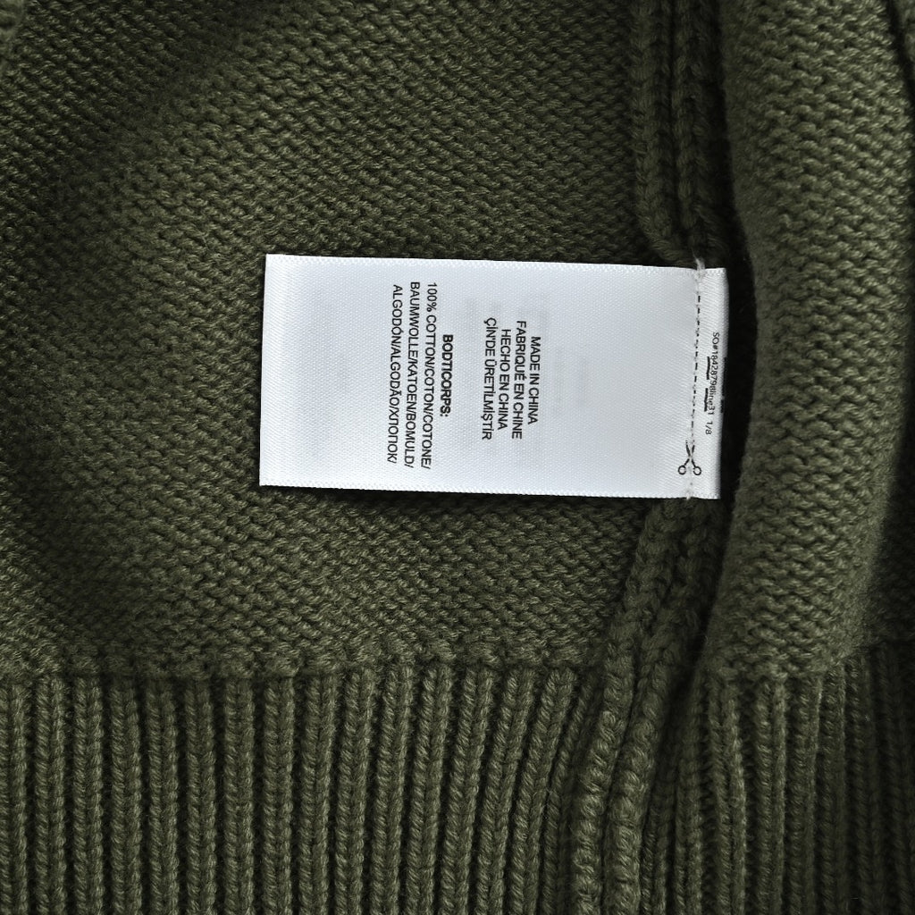 Ralph Lauren Pony-Logo Four-Button Polo Sweater | Green