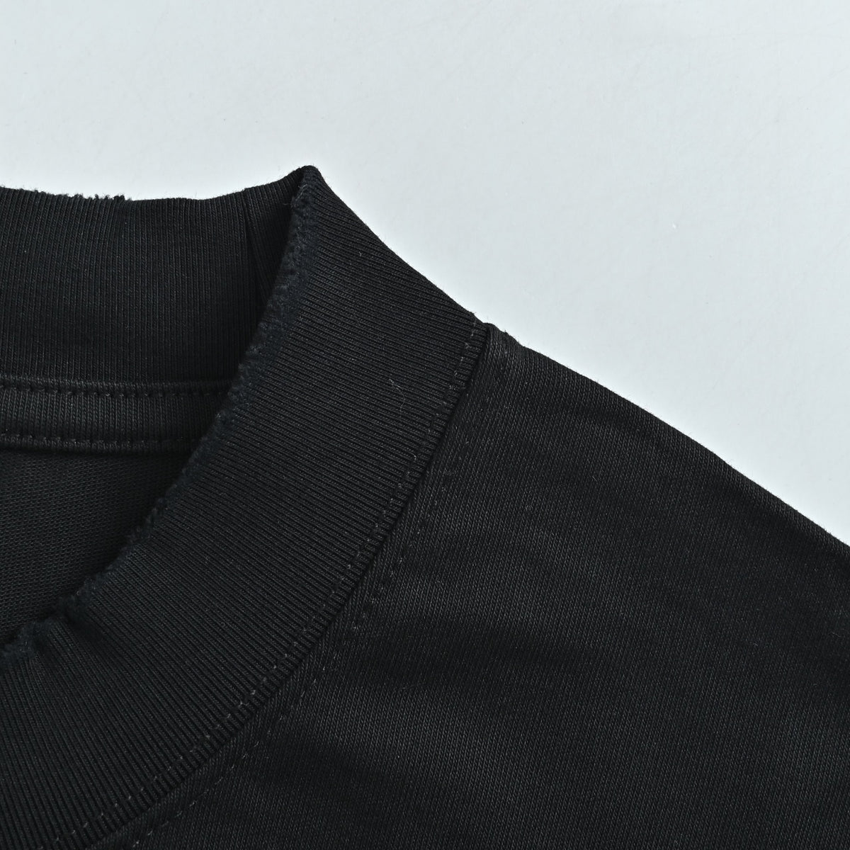 Balenciaga Cutwork-Embroidered Ink-Splatter Long-Sleeve T-Shirt | Black