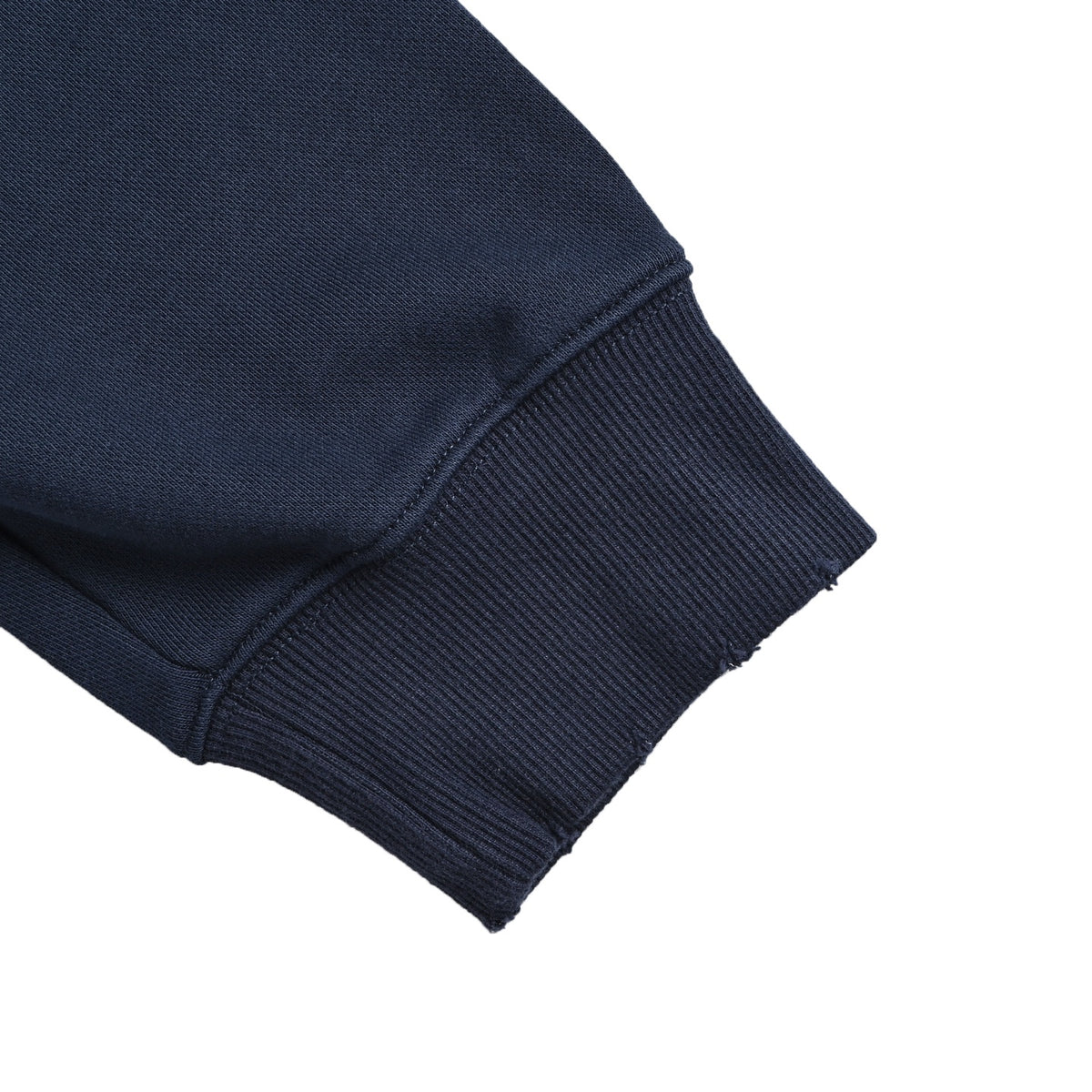 Louis Vuitton Letter-Logo Embroidered Distressed Hoodie | Dark Navy