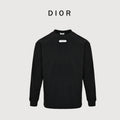 Dior Neckline-Label Long-Sleeve T-Shirt | Black | Fall/Winter 2026