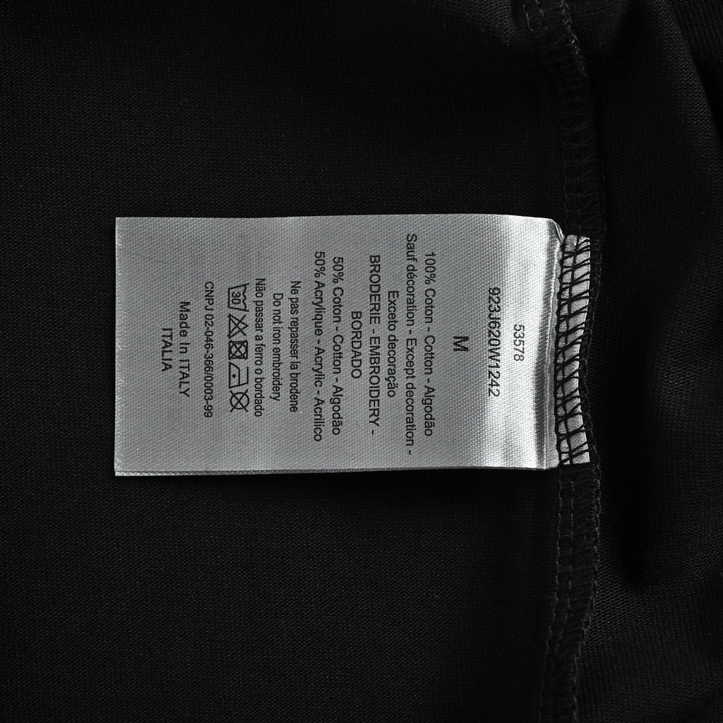 Dior Neckline-Label Long-Sleeve T-Shirt | Black | Fall/Winter 2026