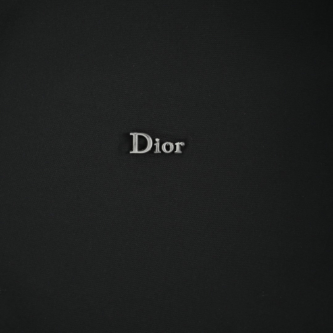 Dior Reversible Jacquard Zip-Up Hooded Jacket | Grey