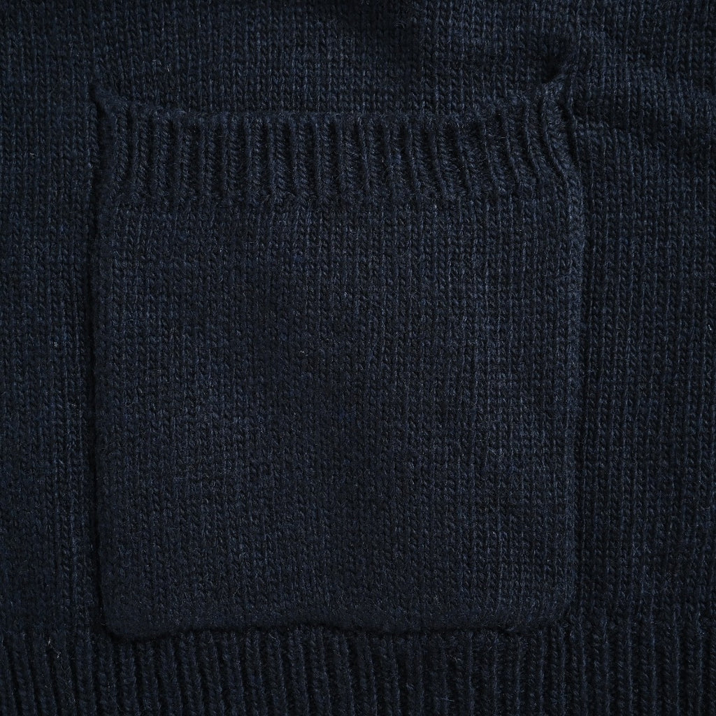 Thom Browne K36 Four-Bar Horse-Motif Cardigan | Dark Navy