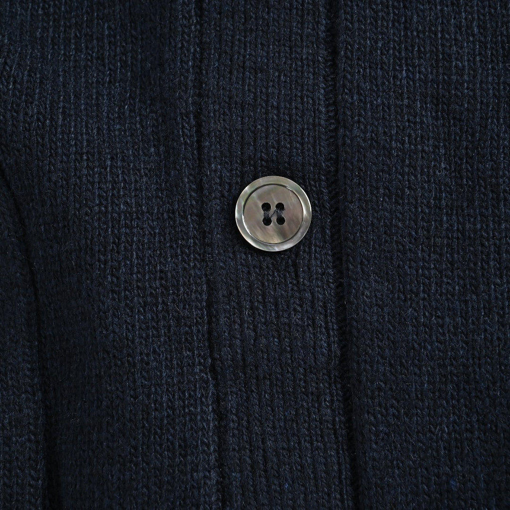 Thom Browne K36 Four-Bar Horse-Motif Cardigan | Dark Navy