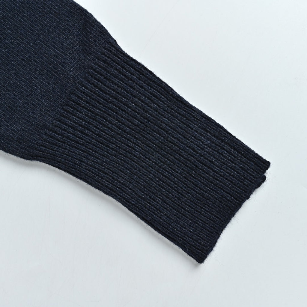 Thom Browne K36 Four-Bar Horse-Motif Cardigan | Dark Navy