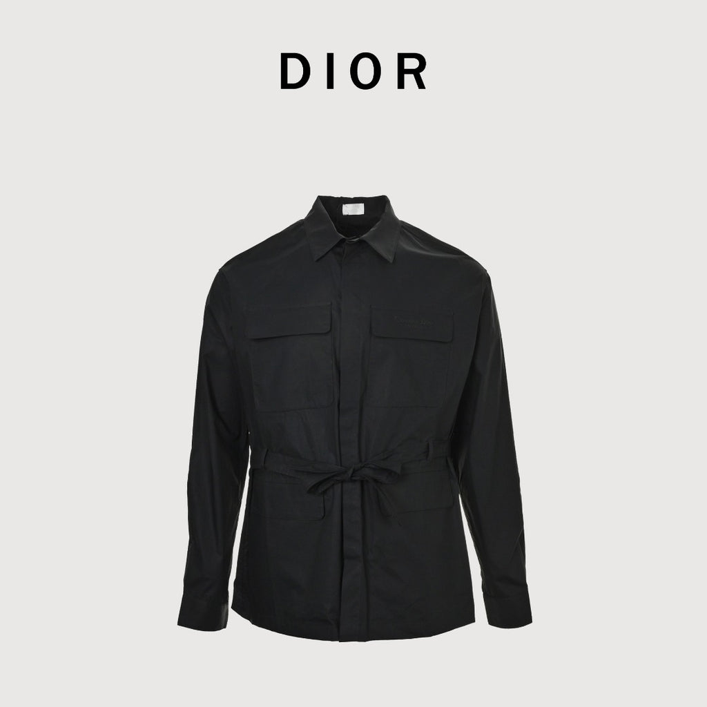 Dior Four-Pocket Belted Jacket | Black | Fall/Winter 2025