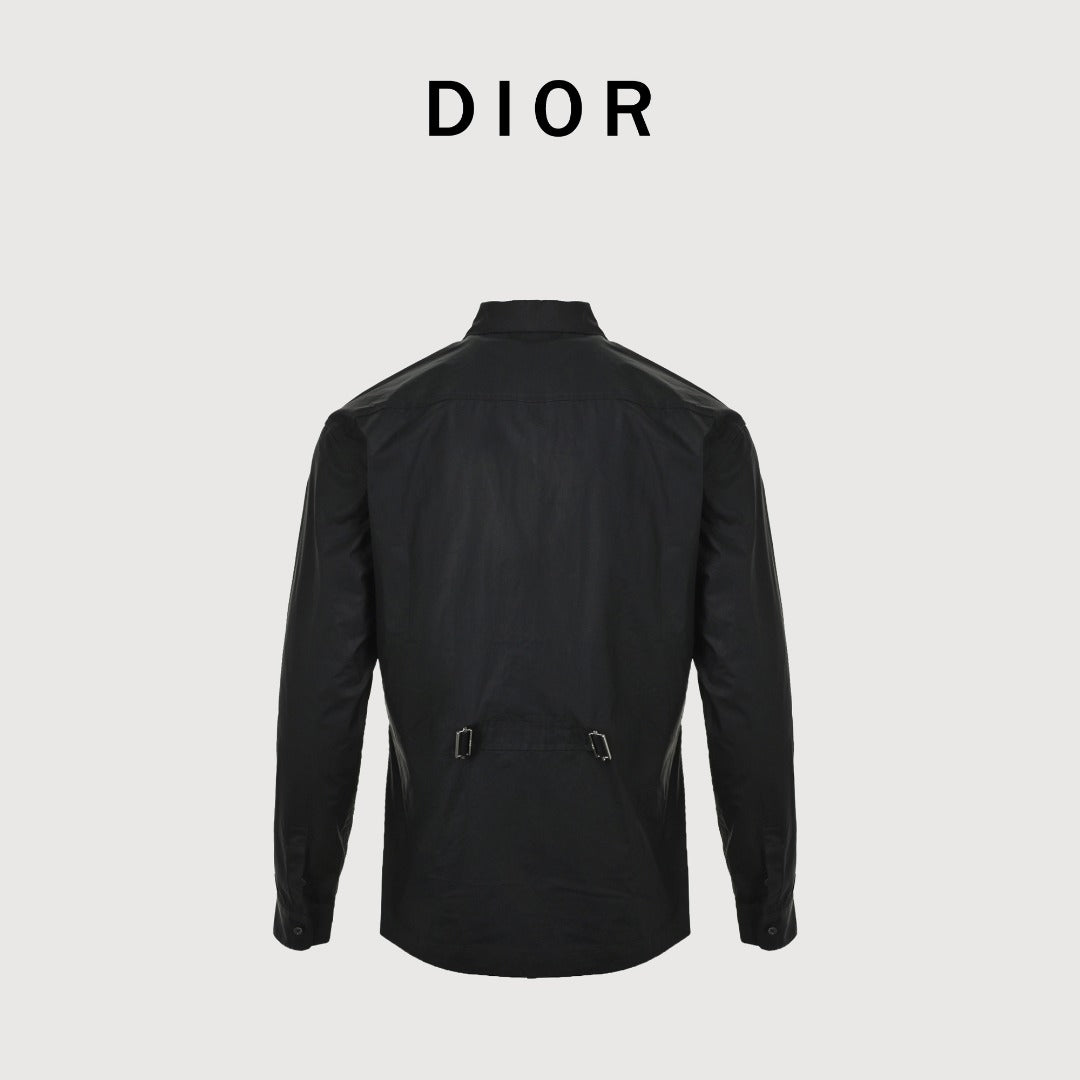 Dior Four-Pocket Belted Jacket | Black | Fall/Winter 2025