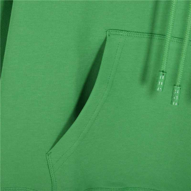 Louis Vuitton Floral-Hardware Pullover Hoodie | Green