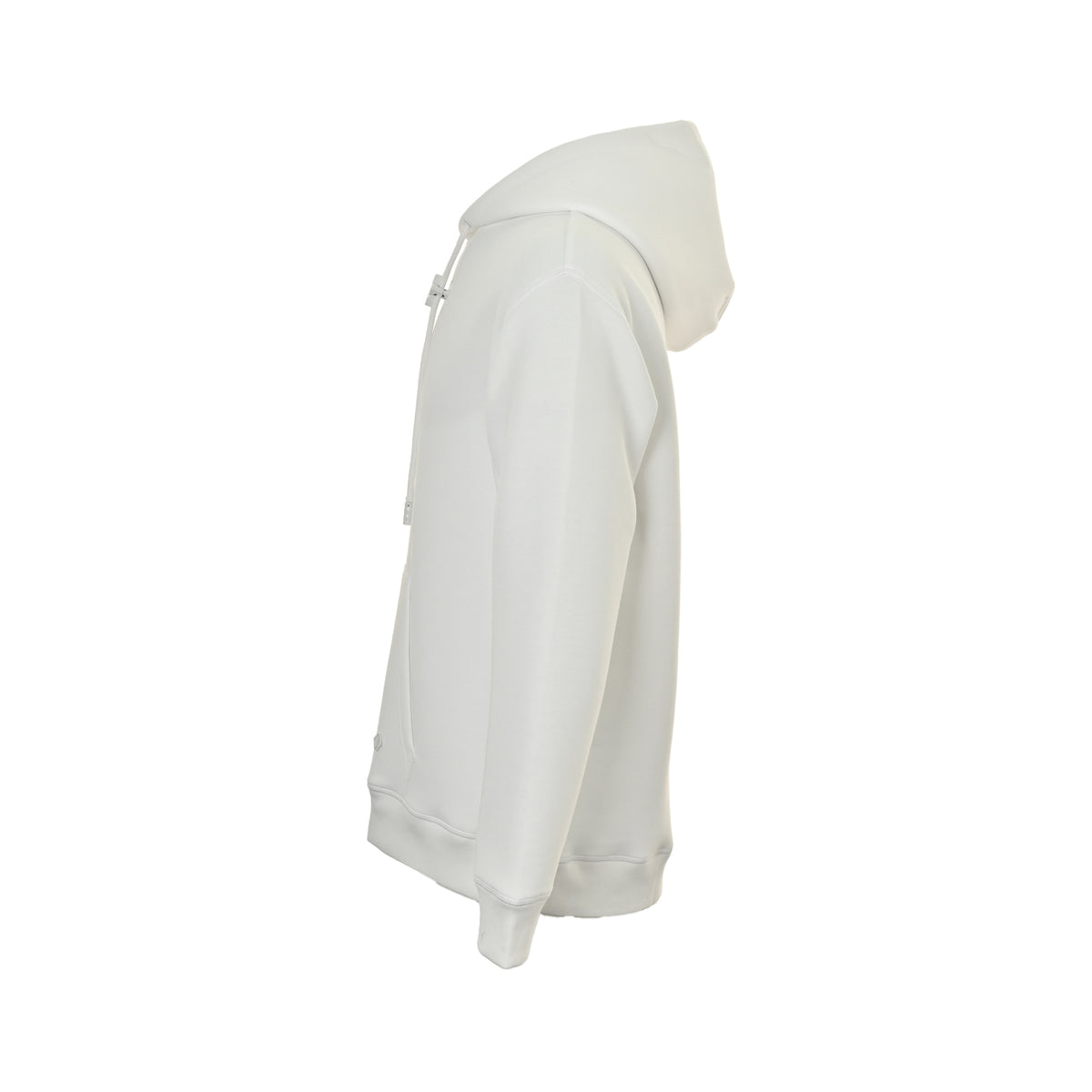 Louis Vuitton Floral-Hardware Pullover Hoodie | White