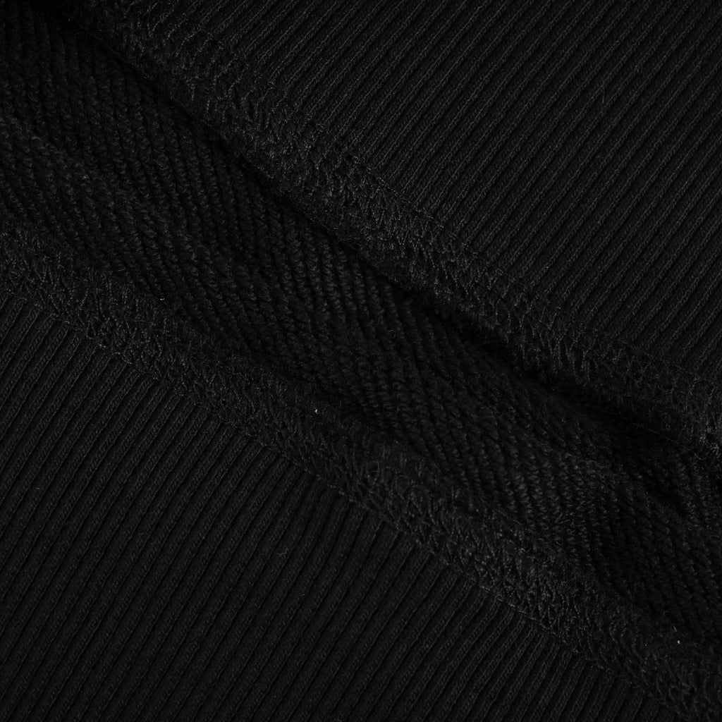 Burberry Check-Appliqué Knight-Embroidered Crewneck Sweatshirt | Black | Fall/Winter 2025