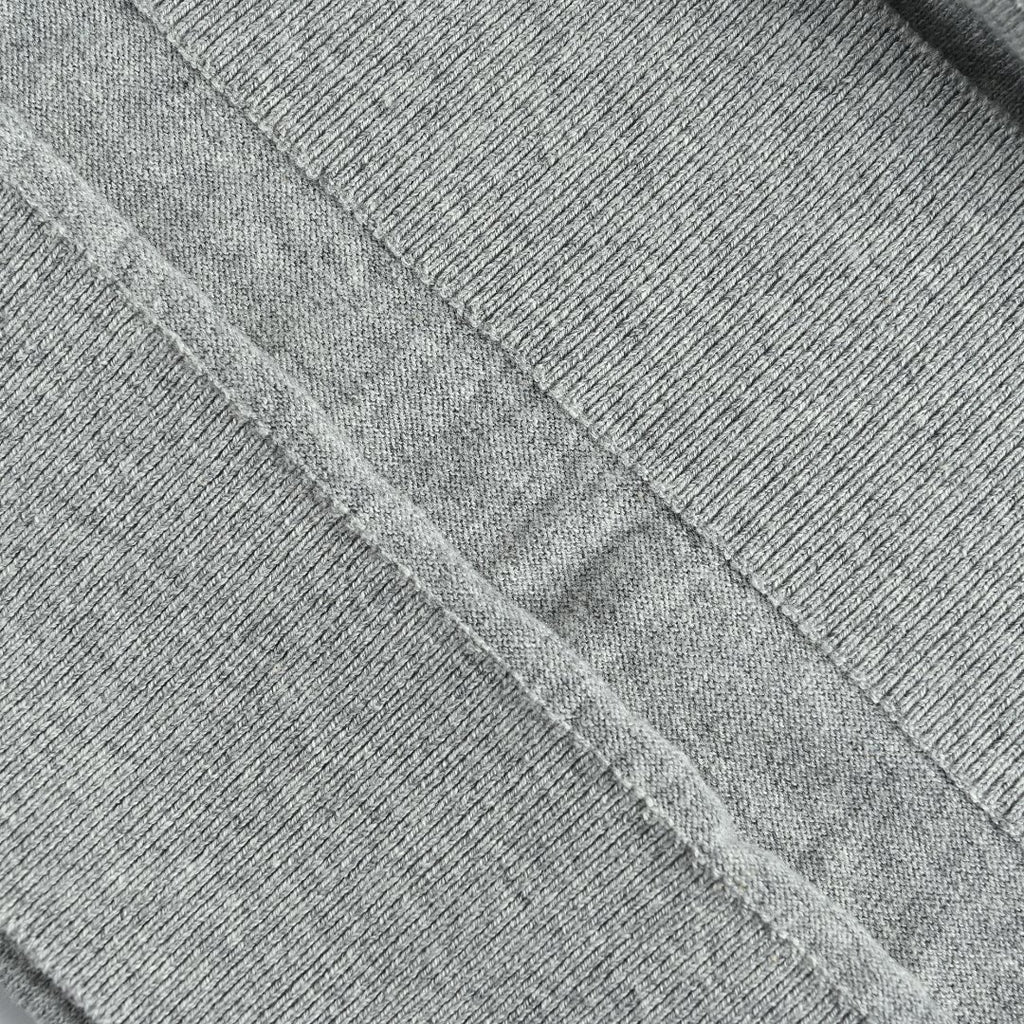 Polo Ralph Lauren Pony-Logo Fine-Knit Long-Sleeve Polo Shirt | Light Grey