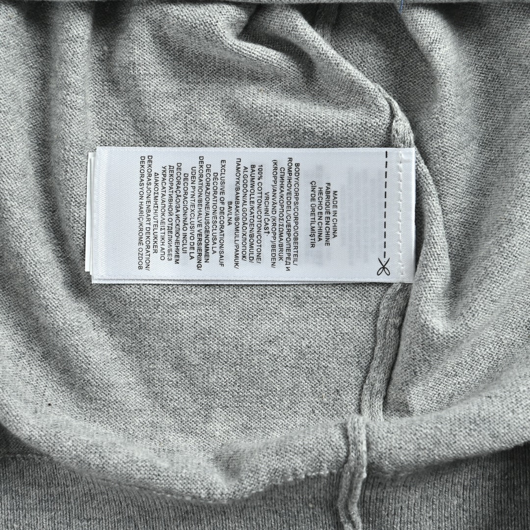 Polo Ralph Lauren Pony-Logo Fine-Knit Long-Sleeve Polo Shirt | Light Grey