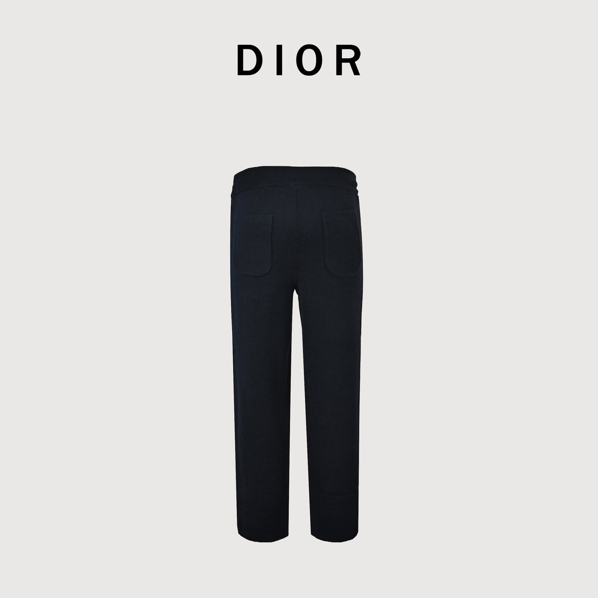 Dior CD Oblique Jacquard-Lined Blend Track Pants | Black