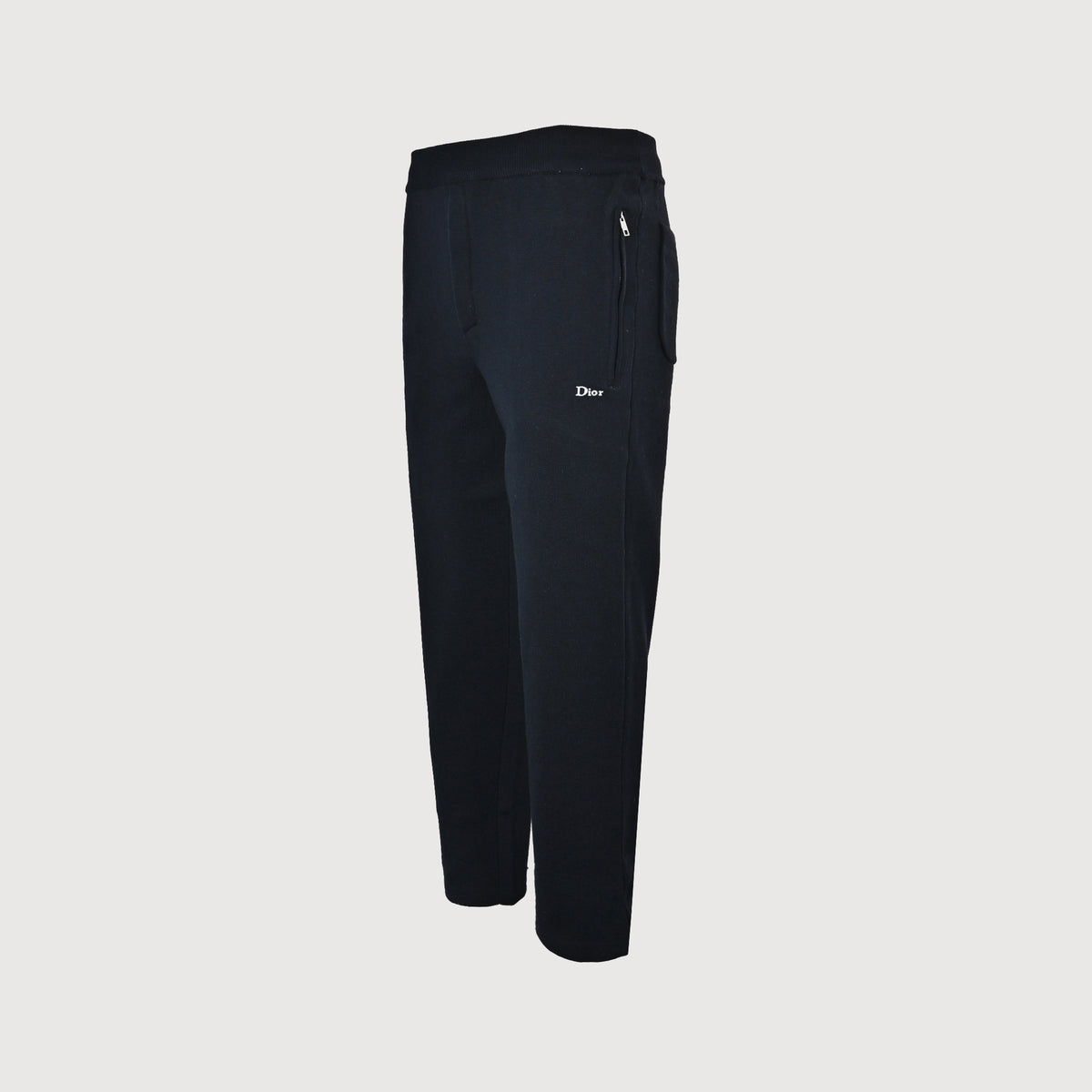 Dior CD Oblique Jacquard-Lined Blend Track Pants | Black