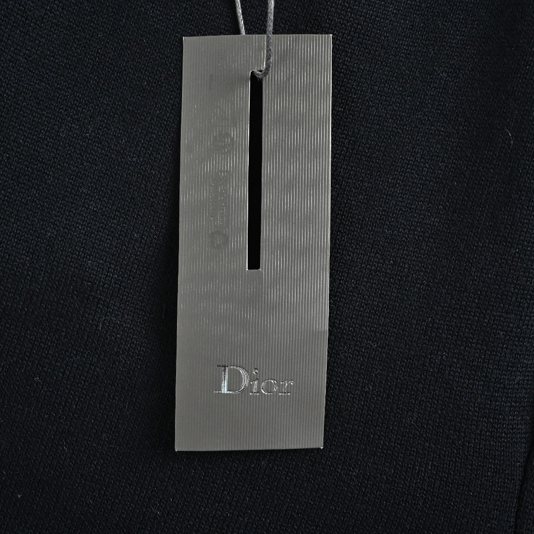 Dior CD Oblique Jacquard-Lined Blend Track Pants | Black