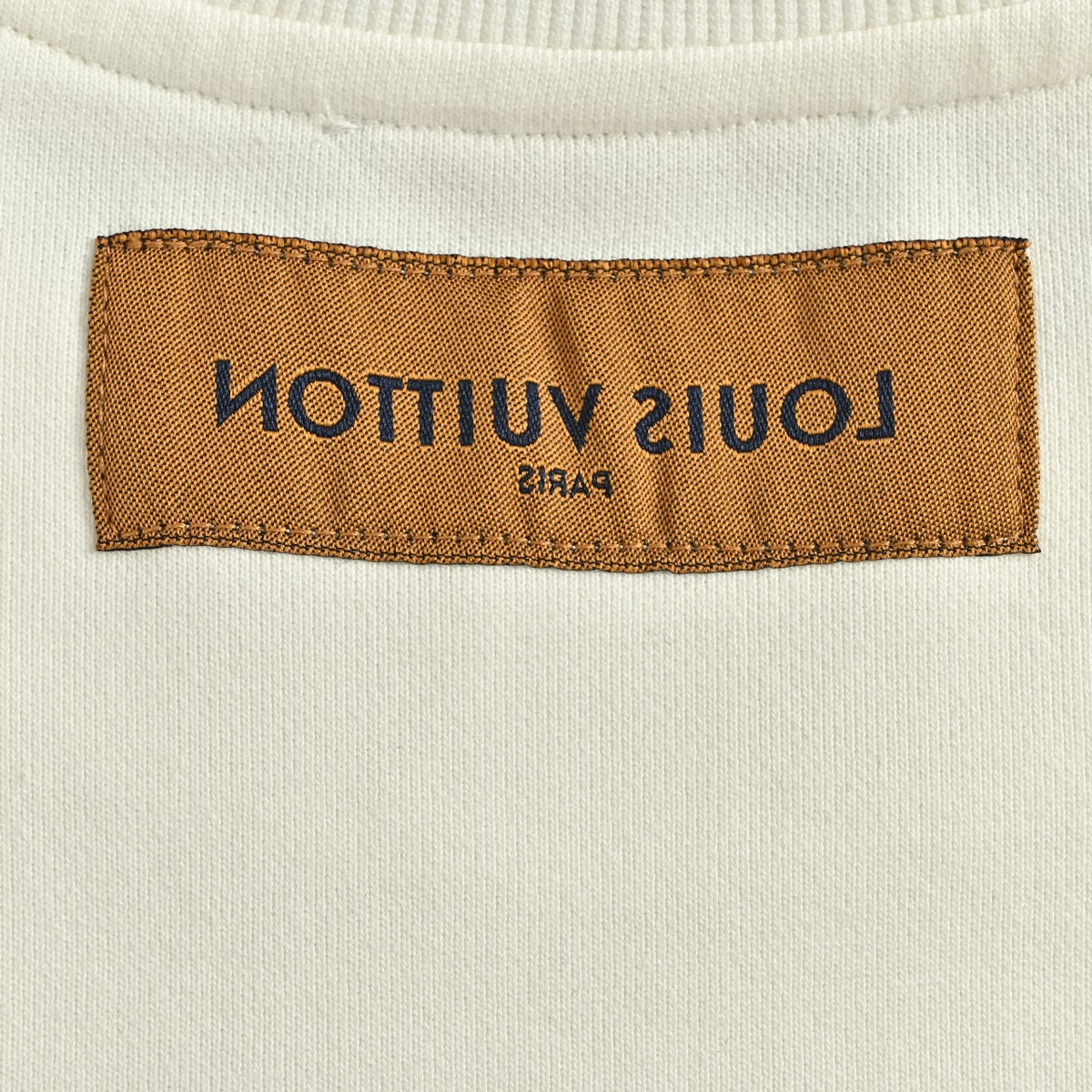 Louis Vuitton Beaded Embroidered Crewneck Sweatshirt | Ivory