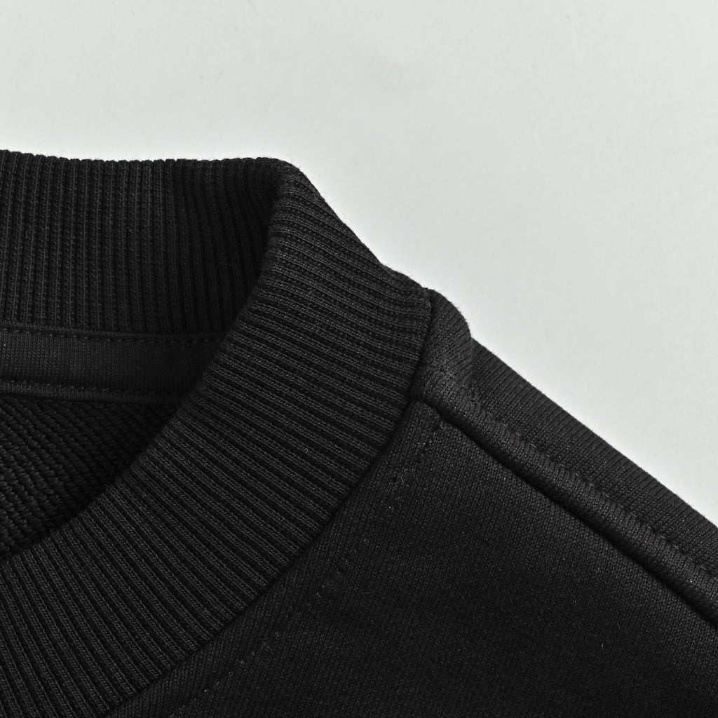 Louis Vuitton Beaded Embroidered Crewneck Sweatshirt | Black