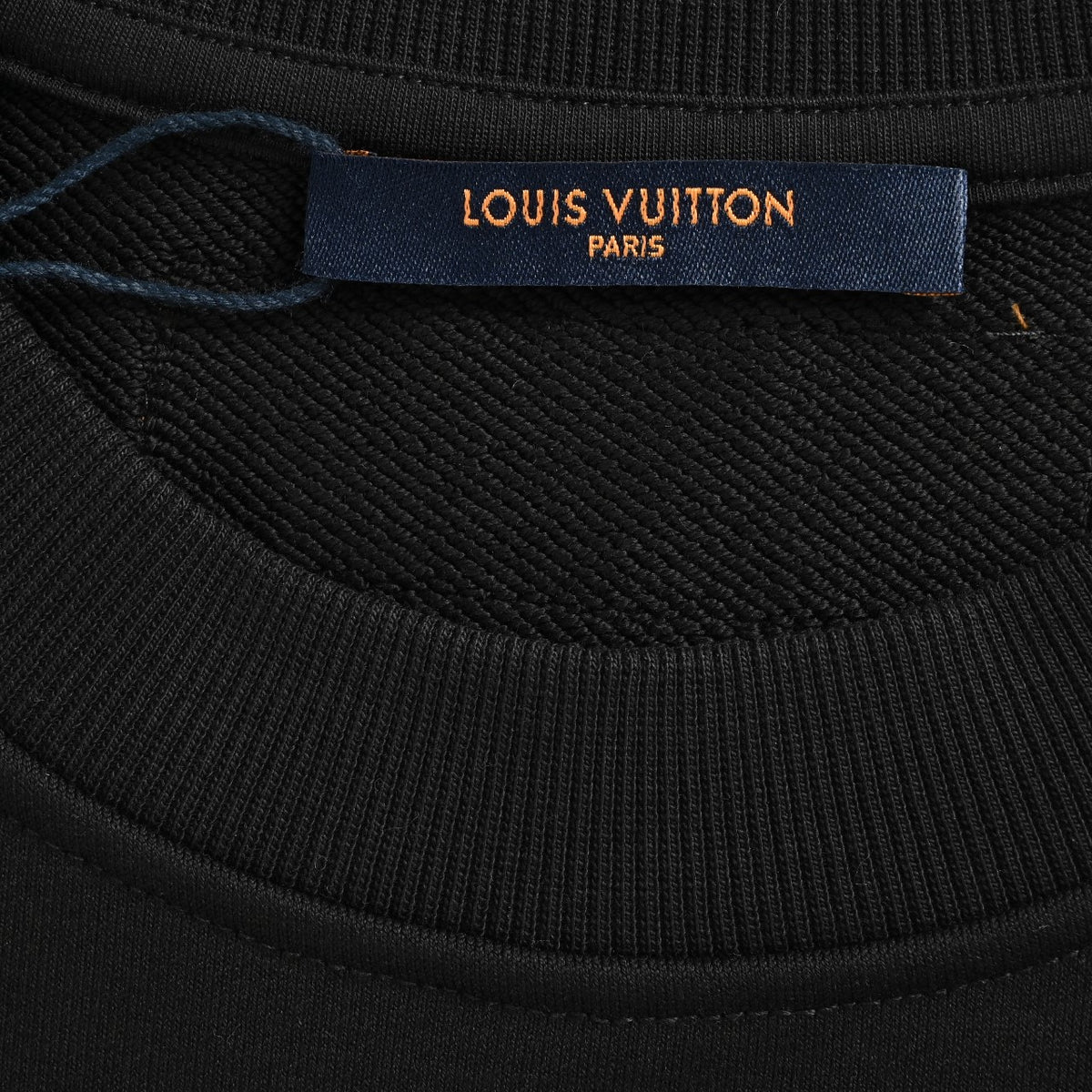 Louis Vuitton Beaded Embroidered Crewneck Sweatshirt | Black