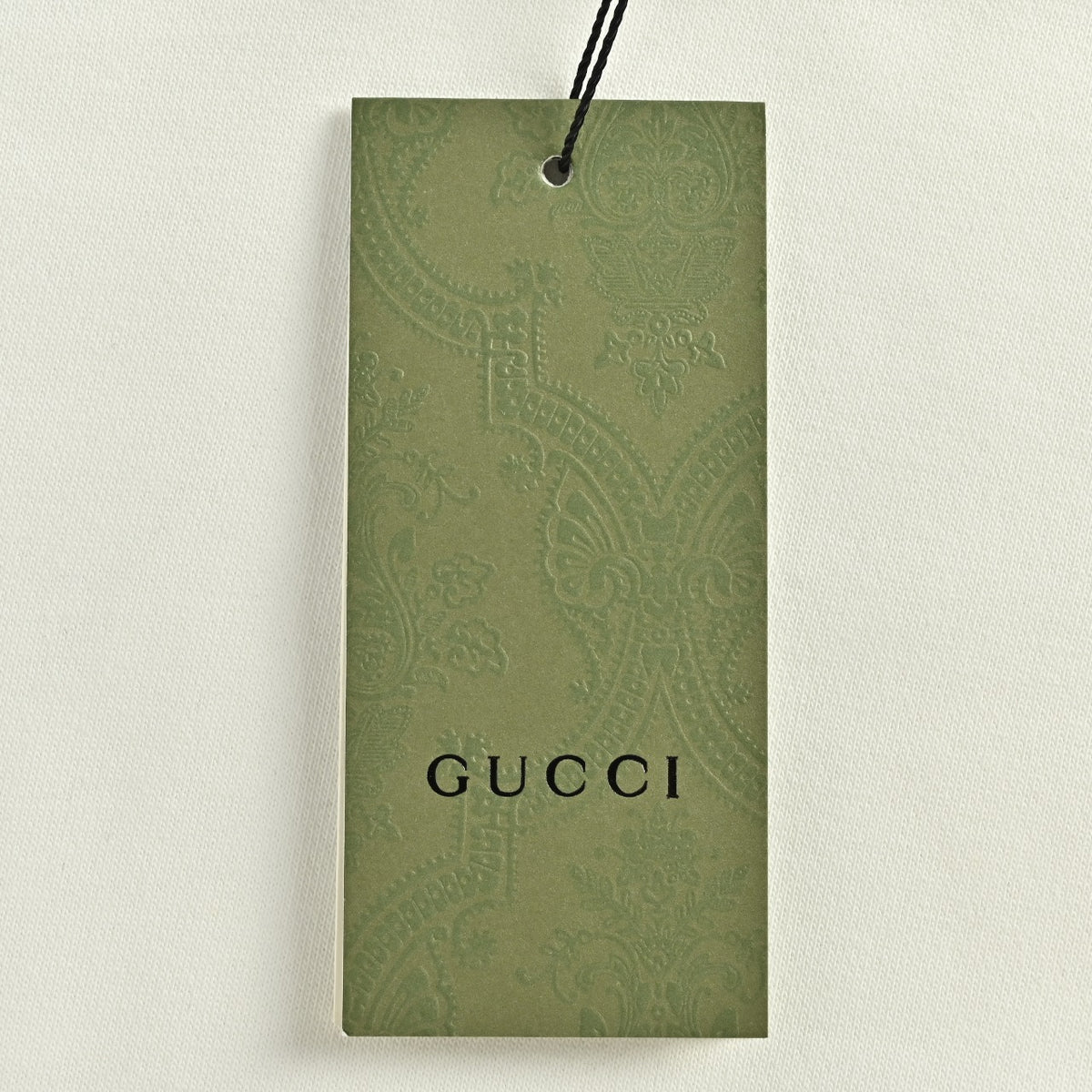 Gucci Raised Double G Embroidered Pullover Hoodie | Ivory