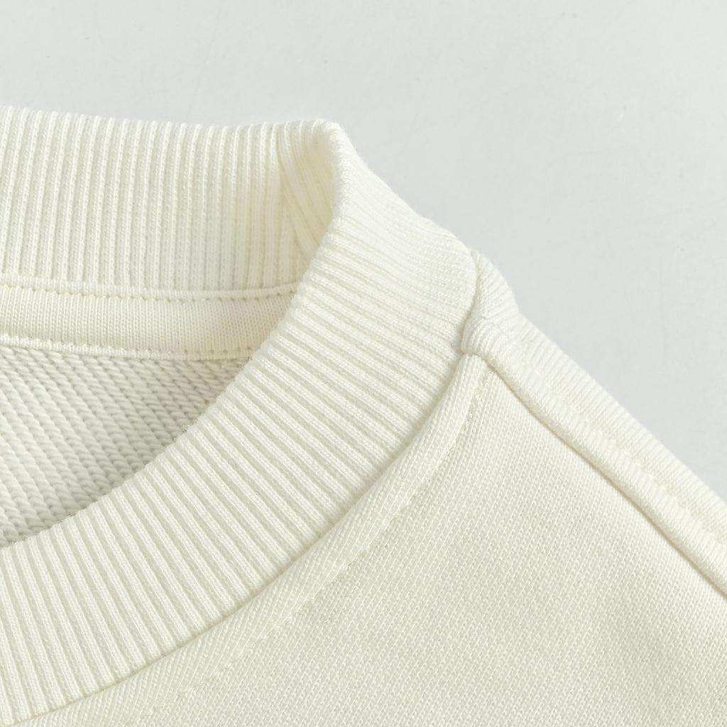 Gucci Retro Lettering Crewneck Sweatshirt | Ivory
