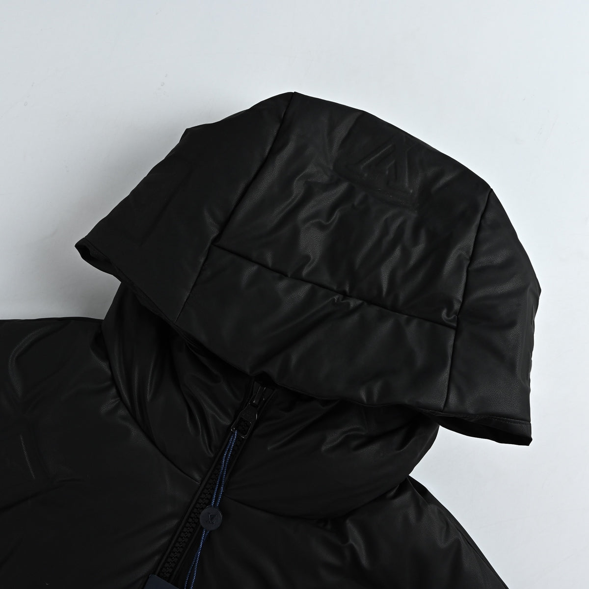 Louis Vuitton Embossed Monogram Hooded Down Vest | Black