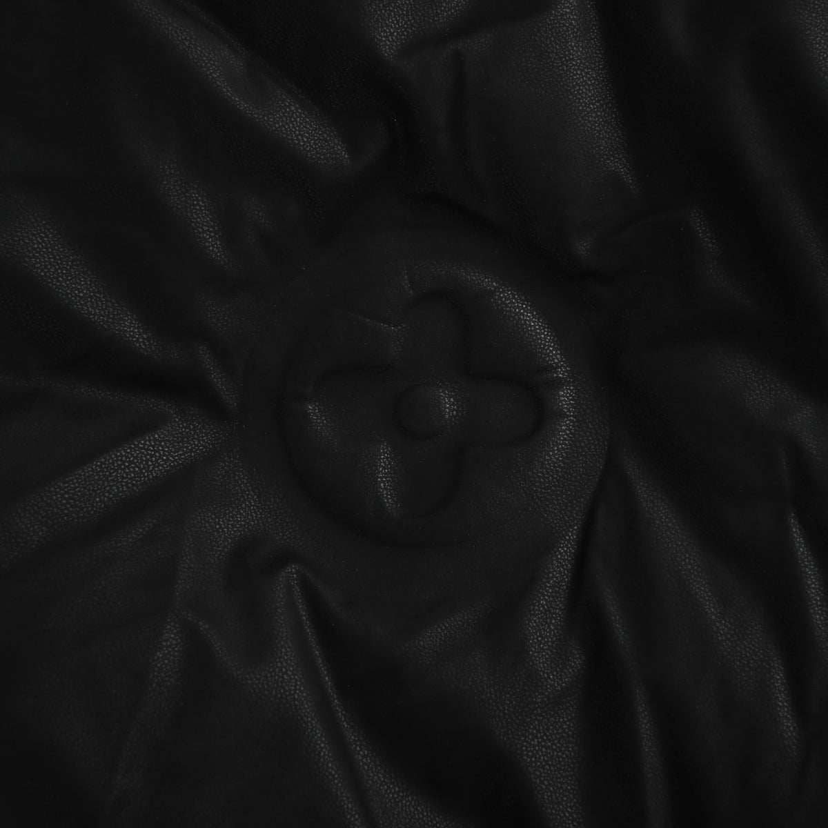 Louis Vuitton Embossed Monogram Hooded Down Vest | Black
