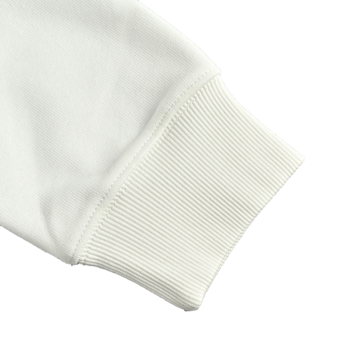 Dior Monogram Stripe Faux-Pocket Crewneck Sweatshirt | Ivory