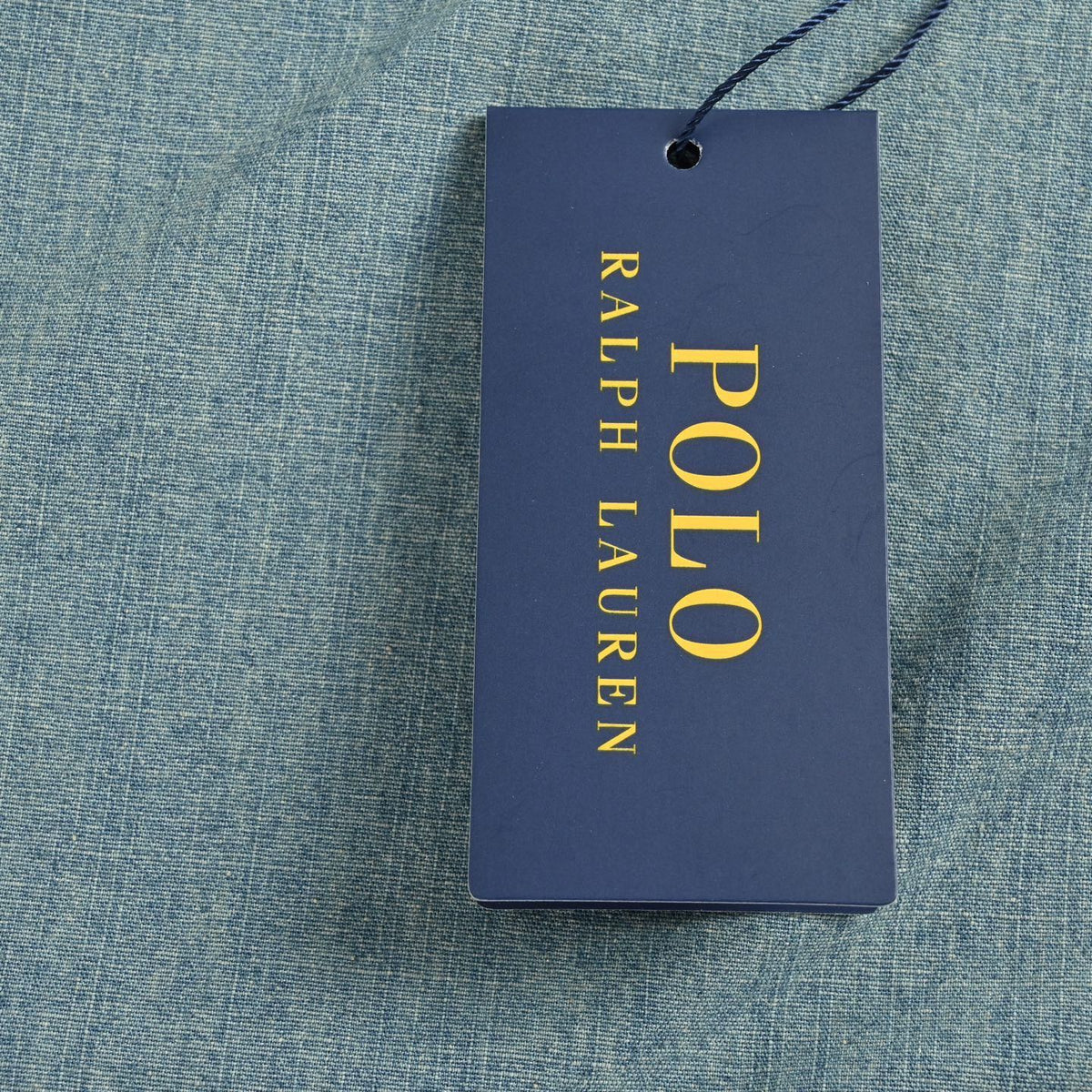 Ralph Lauren Multicolor Logo Embroidered Denim Jacket | Blue-Grey
