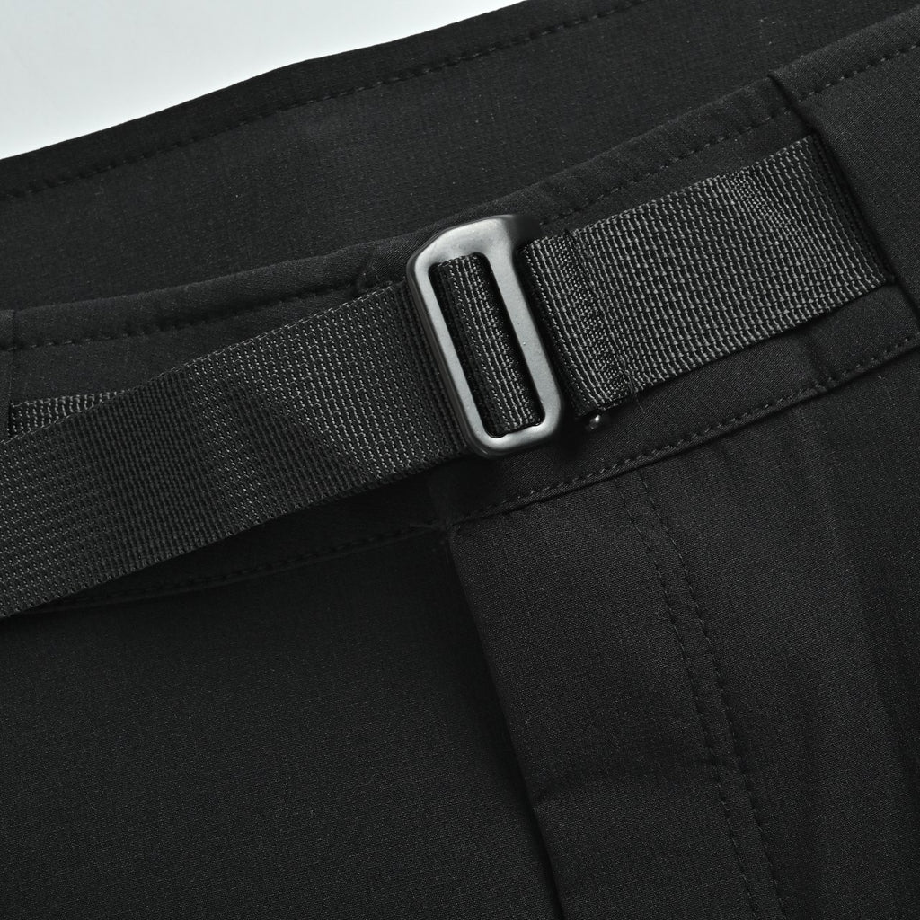 KAILAS Black Belted High-Stretch Quick-Dry Pants