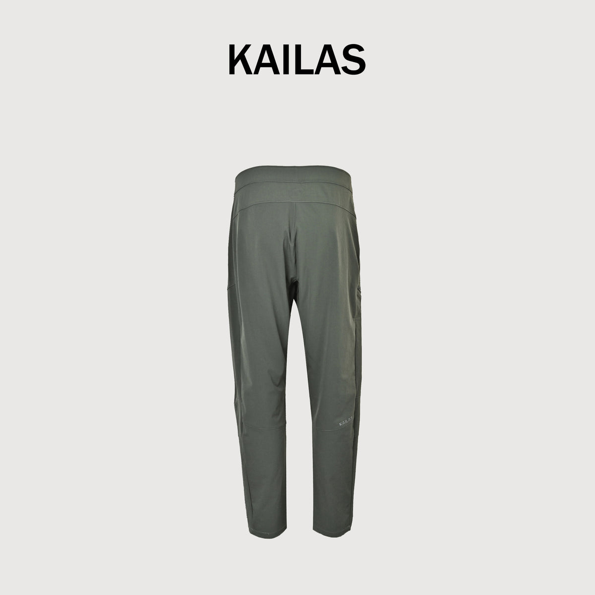 KAILAS Olive Green Belted High-Stretch Quick-Dry Pants
