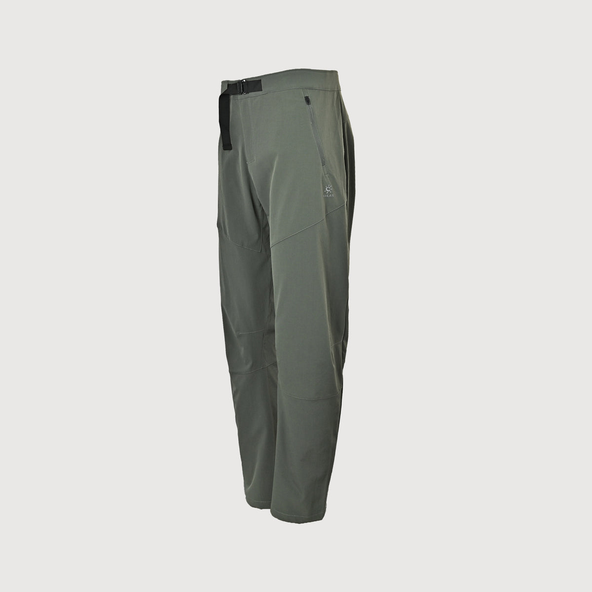 KAILAS Olive Green Belted High-Stretch Quick-Dry Pants